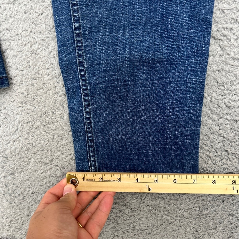 Buffalo David Bitton Jackson Jeans Mens 32x32 Straight Stretch Blue Excellent - Picture 7 of 10
